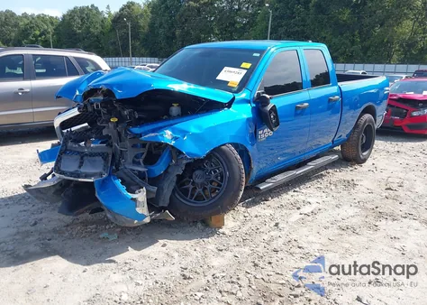 2021 Ram 1500 Classic Tradesman 4X2 6'4 Box from USA, damaged, VIN 1C6RR6FG3MS534440